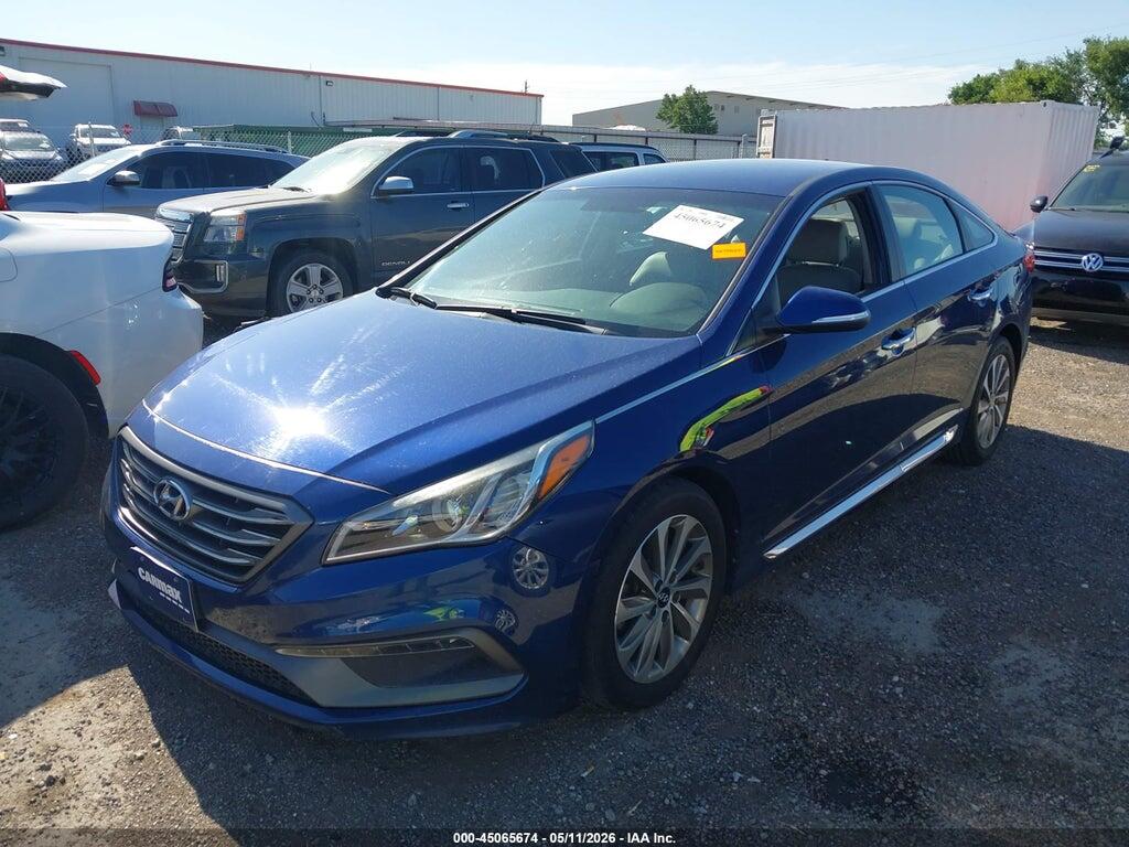 5NPE34AF6FH255206 2015 HYUNDAI SONATA photo no. 2