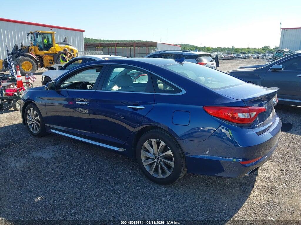 5NPE34AF6FH255206 2015 HYUNDAI SONATA photo no. 3