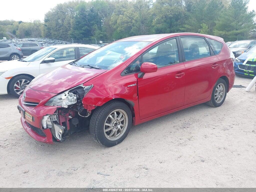 JTDZN3EU6C3049941 2012 TOYOTA PRIUS V photo no. 2