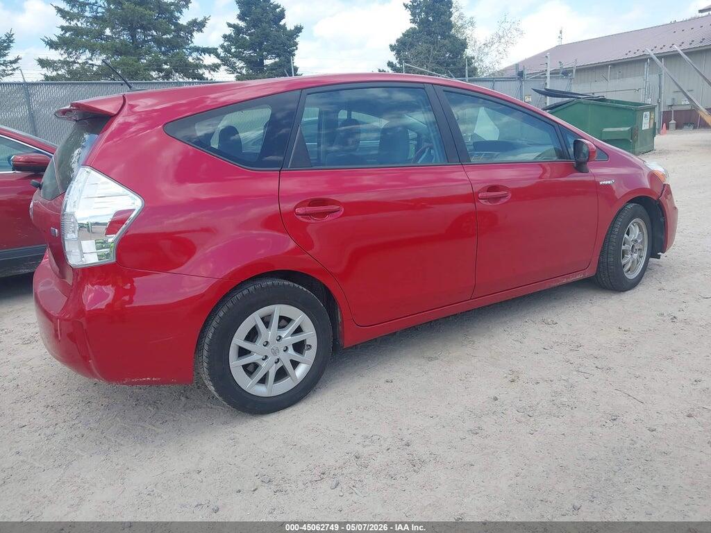 JTDZN3EU6C3049941 2012 TOYOTA PRIUS V photo no. 4