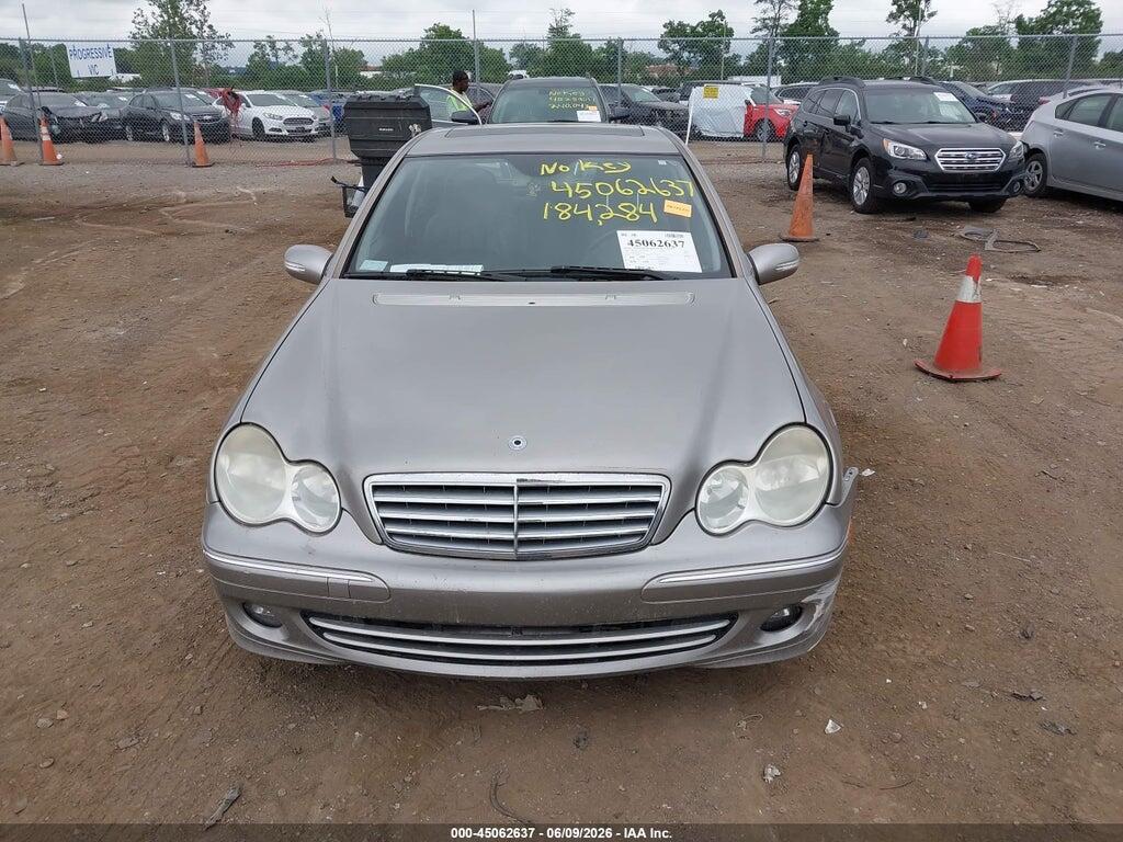 WDBRF92J76F751553 2006 MERCEDES-BENZ C 280 photo no. 12