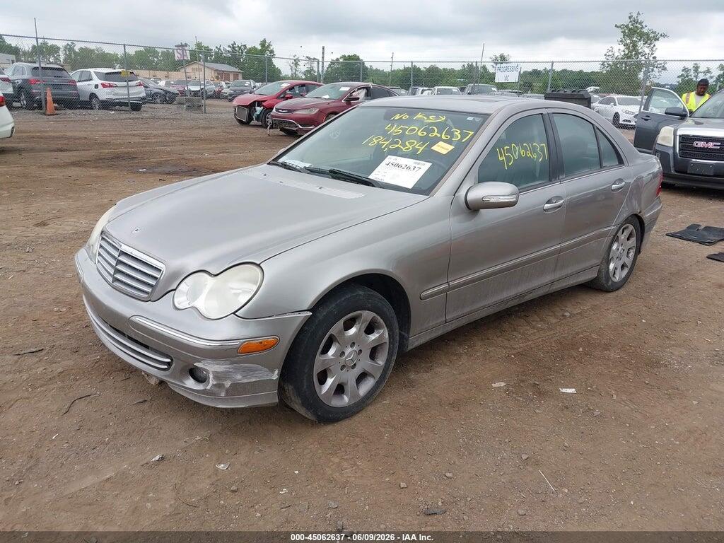 WDBRF92J76F751553 2006 MERCEDES-BENZ C 280 photo no. 2