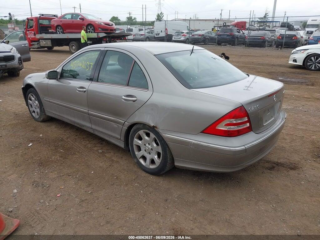 WDBRF92J76F751553 2006 MERCEDES-BENZ C 280 photo no. 3