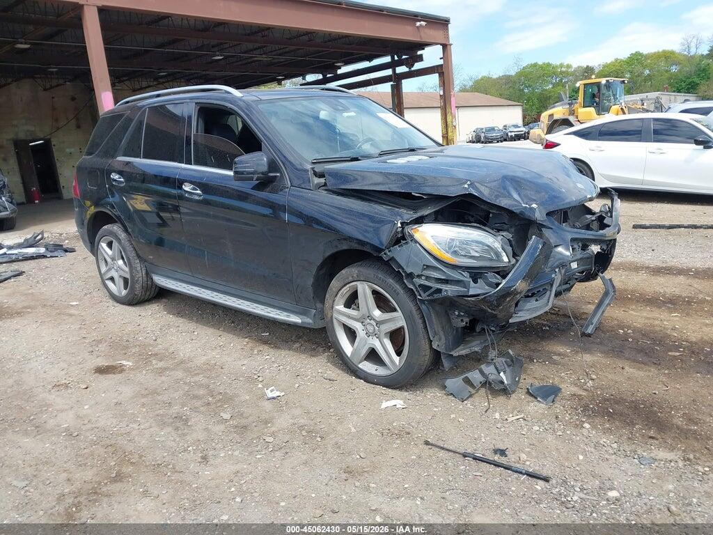 2015 MERCEDES-BENZ ML 400 4JGDA5GB5FA529218