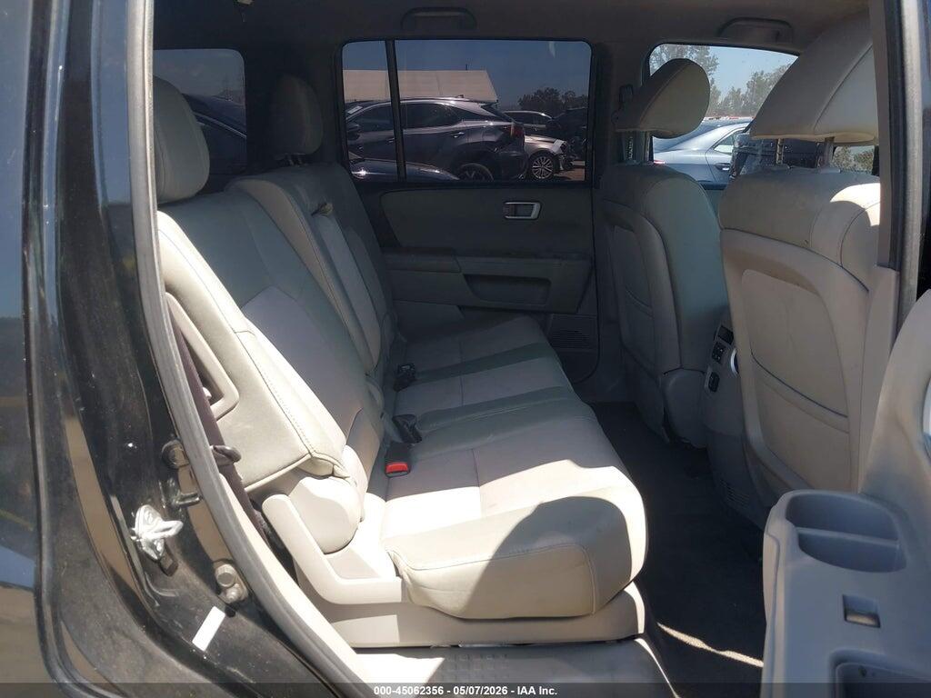 5FNYF3H48CB014812 2012 HONDA PILOT photo no. 8