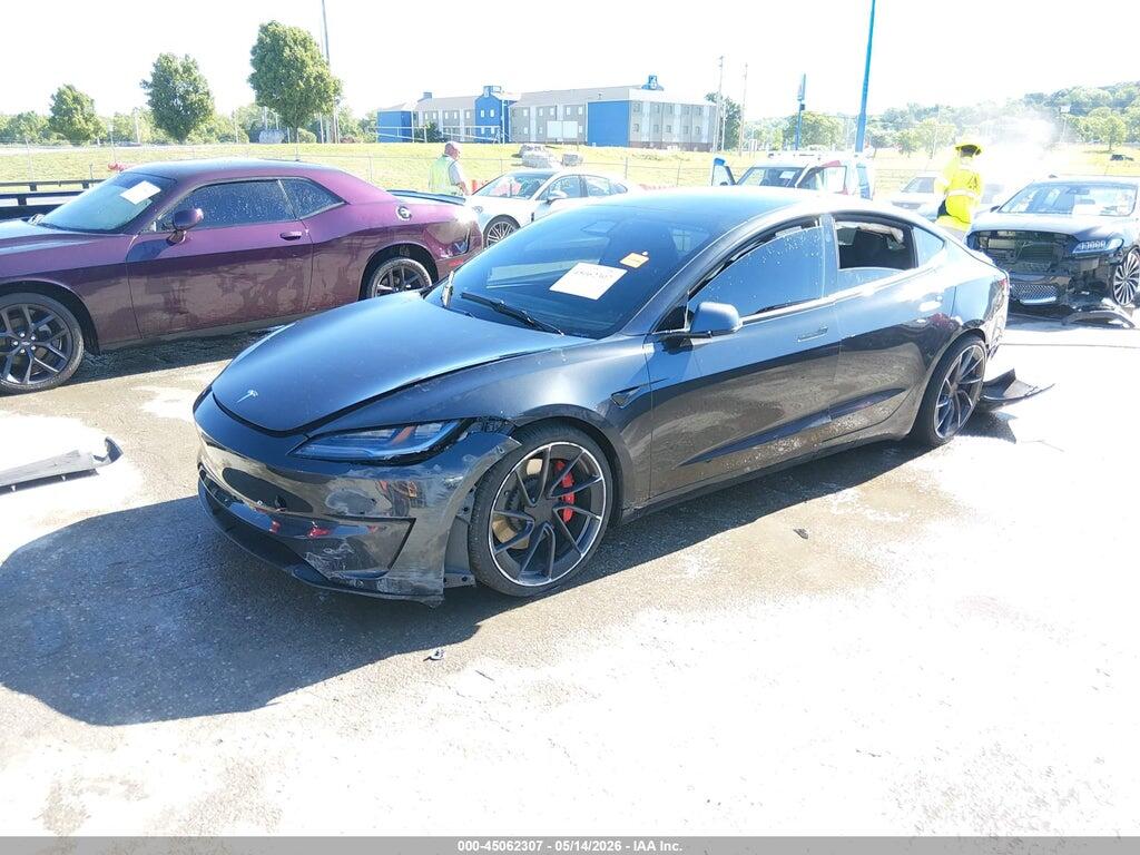 5YJ3E1ET5SF922940 2025 TESLA MODEL 3 photo no. 2