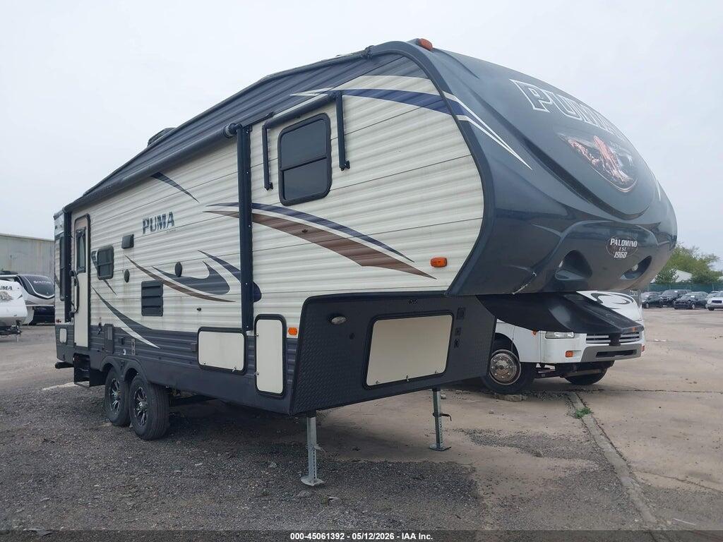 4X4FPUA24HP066285 2017 PALOMINO PUMA FIFTH WHEEL SER photo no. 1