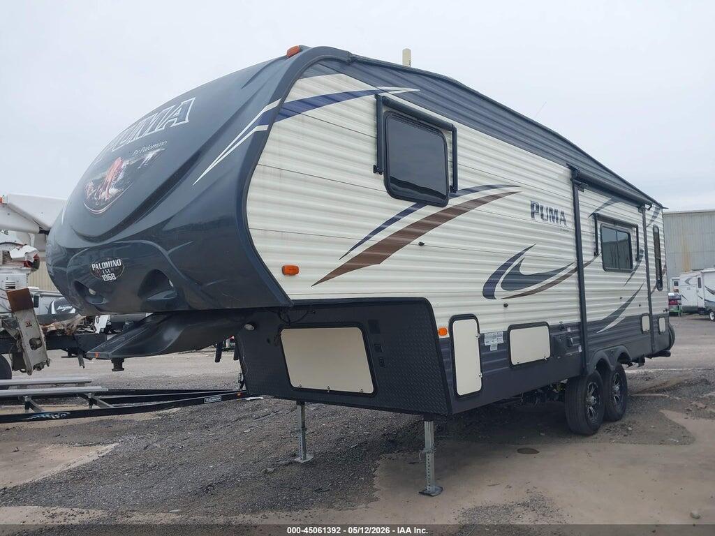 4X4FPUA24HP066285 2017 PALOMINO PUMA FIFTH WHEEL SER photo no. 2