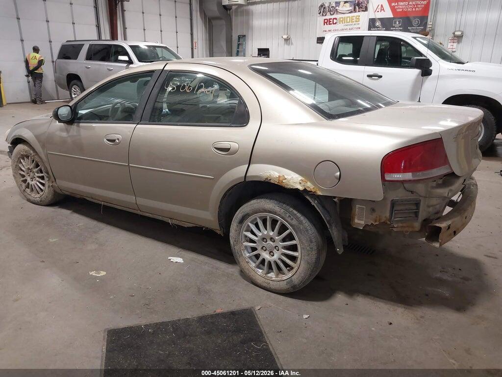 1C3EL46X84N273676 2004 CHRYSLER SEBRING photo no. 3