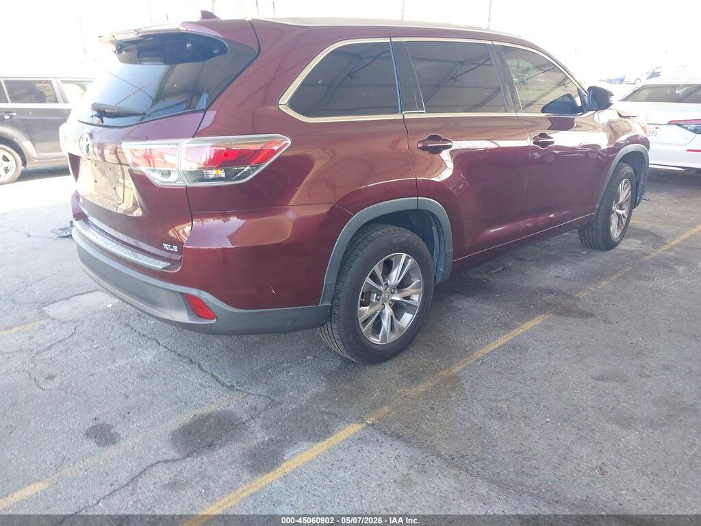 5TDKKRFH6FS083895 2015 TOYOTA HIGHLANDER photo no. 4