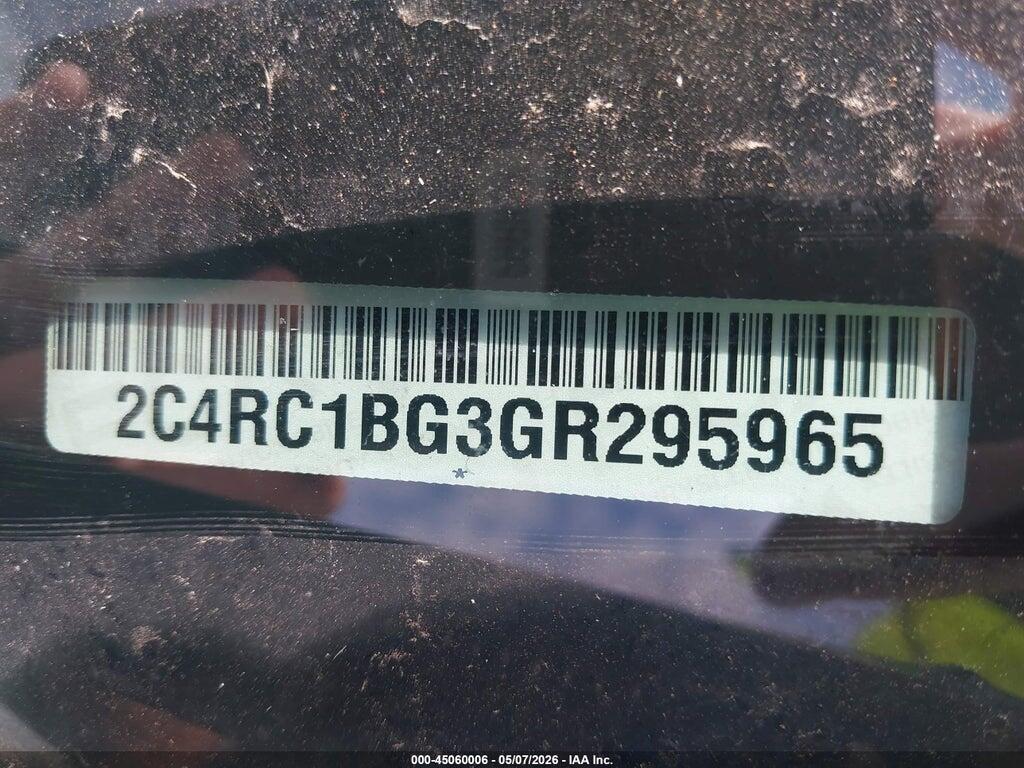2C4RC1BG3GR295965 2016 CHRYSLER TOWN & COUNTRY photo no. 9