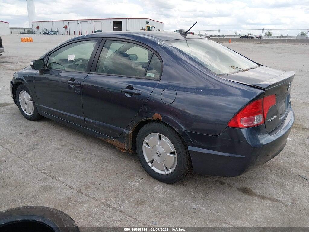 JHMFA362X7S027494 2007 HONDA CIVIC HYBRID photo no. 3