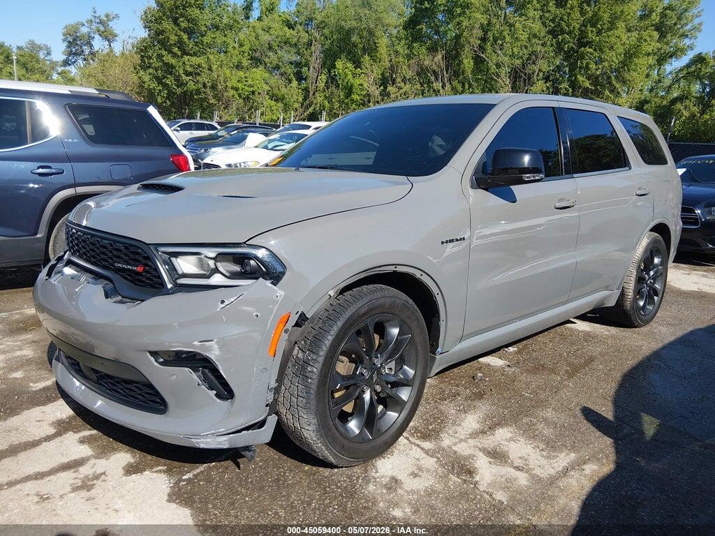 1C4SDJCT6NC133053 2022 DODGE DURANGO photo no. 2