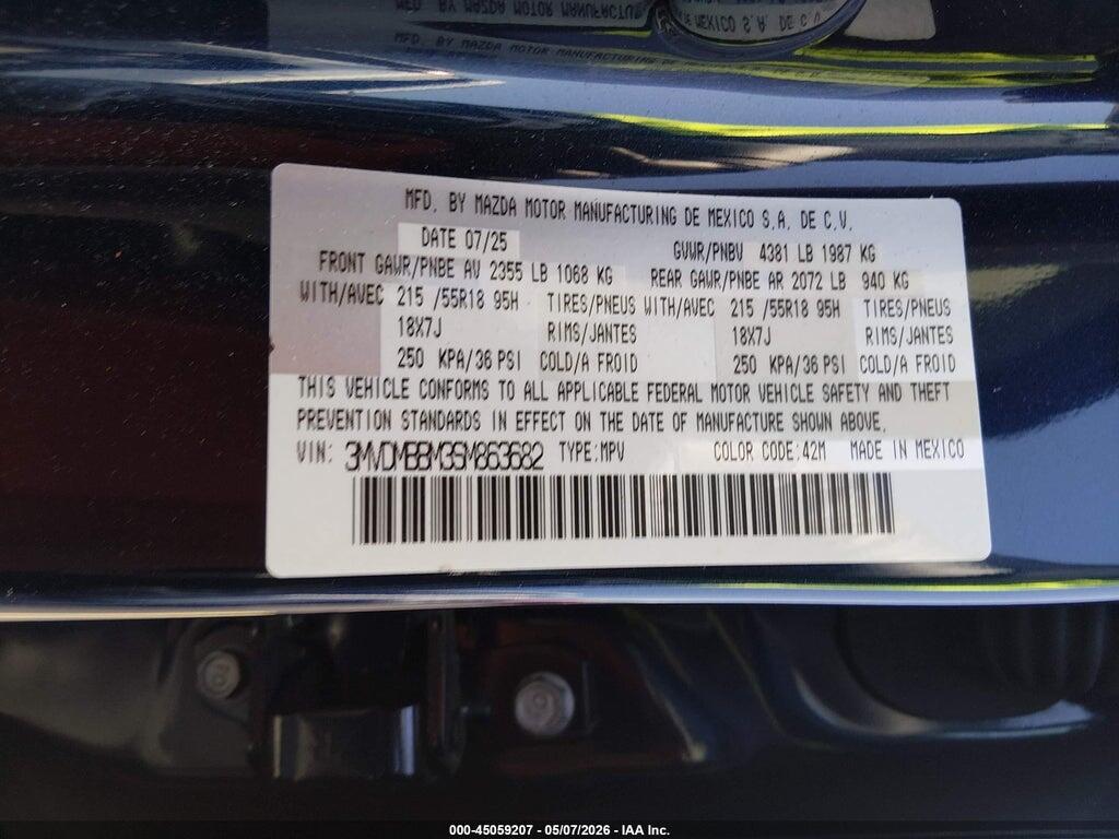 3MVDMBBM3SM863682 2025 MAZDA CX-30 photo no. 9