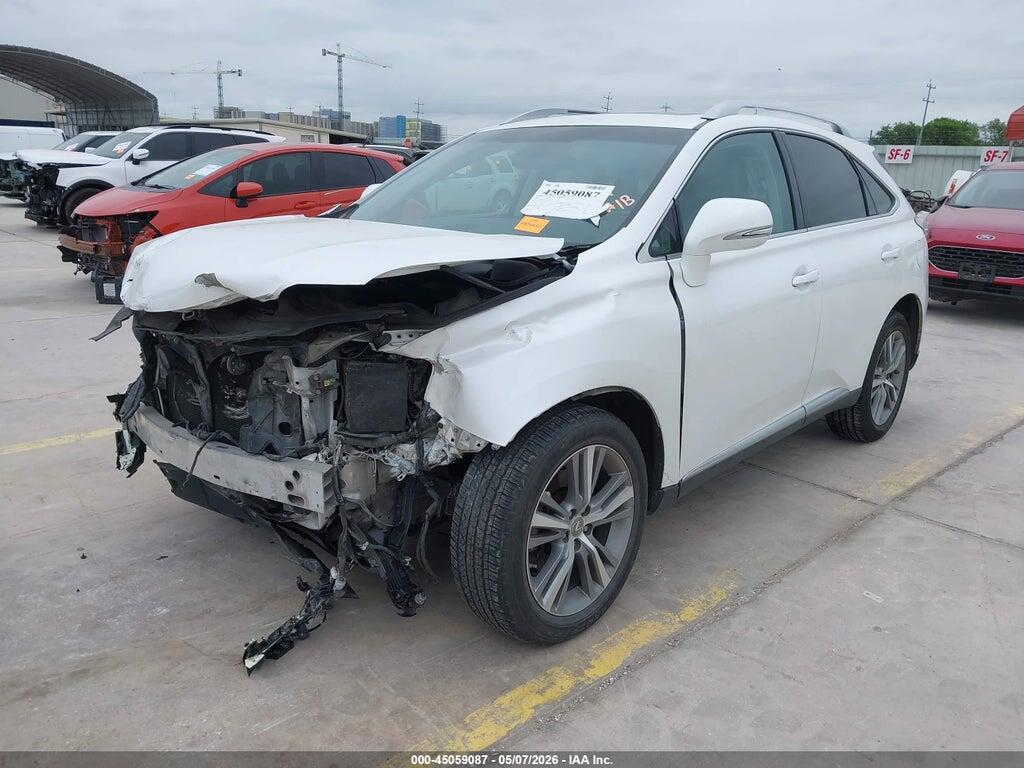 2T2ZK1BA2FC182114 2015 LEXUS RX 350 photo no. 2