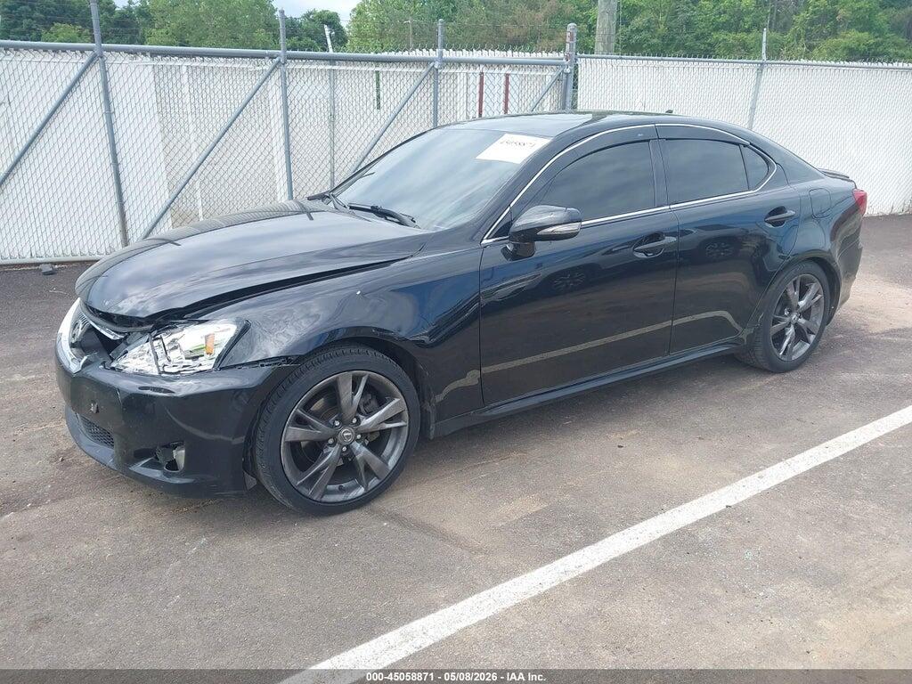 JTHBF5C24A5114376 2010 LEXUS IS 250 photo no. 2