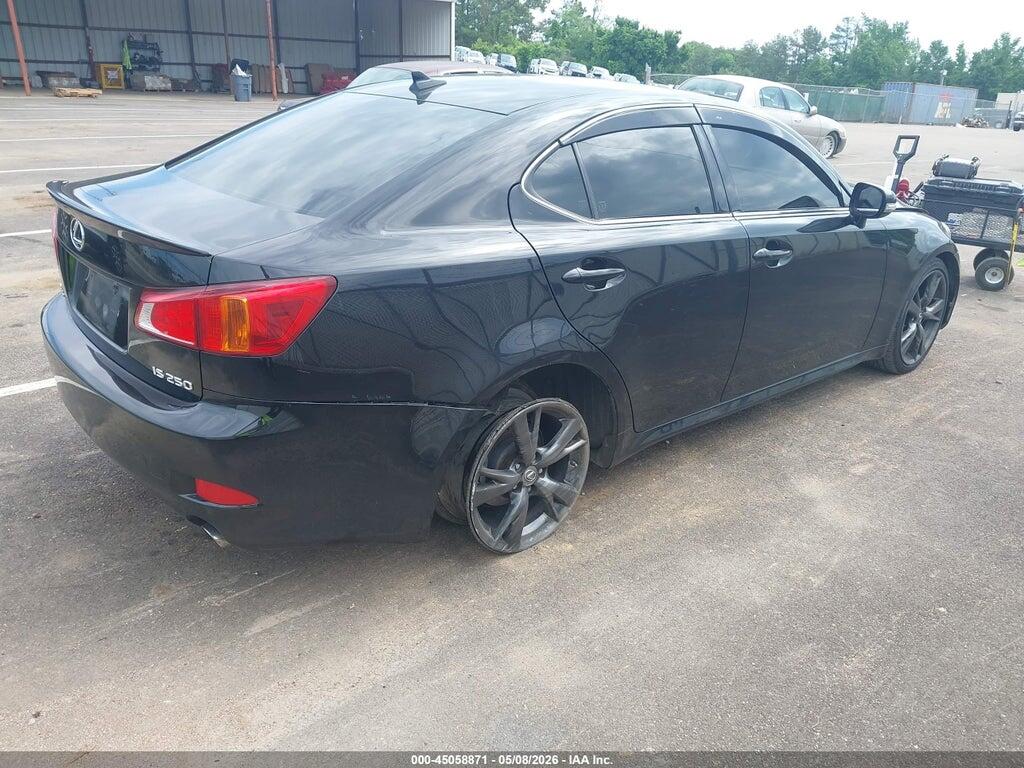 JTHBF5C24A5114376 2010 LEXUS IS 250 photo no. 4