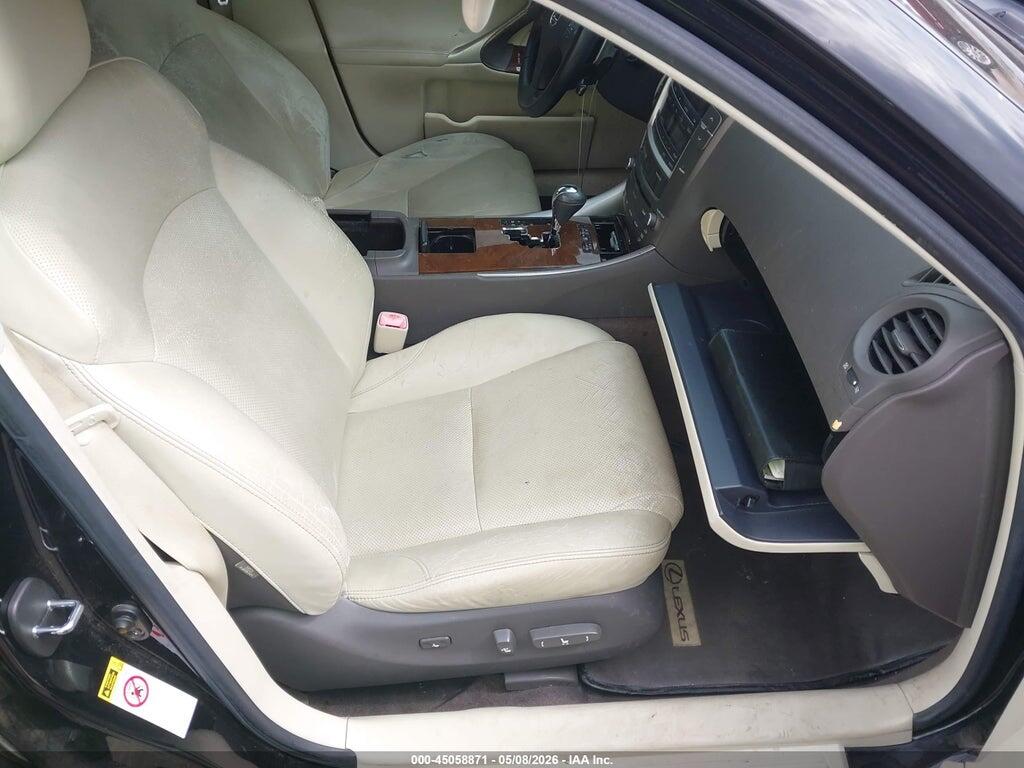 JTHBF5C24A5114376 2010 LEXUS IS 250 photo no. 5
