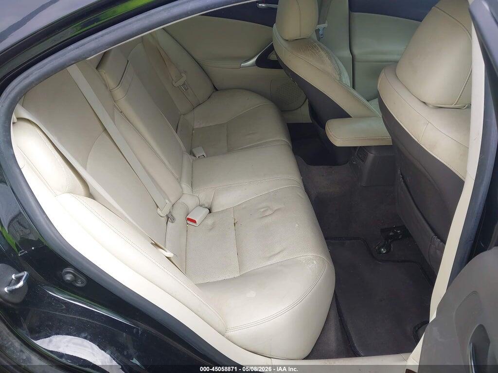 JTHBF5C24A5114376 2010 LEXUS IS 250 photo no. 8