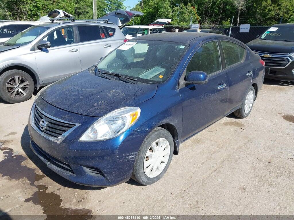 3N1CN7AP1EL833306 2014 NISSAN VERSA photo no. 2