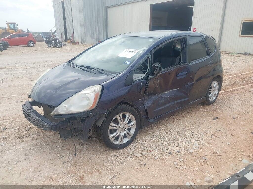 JHMGE884X9S074791 2009 HONDA FIT photo no. 2