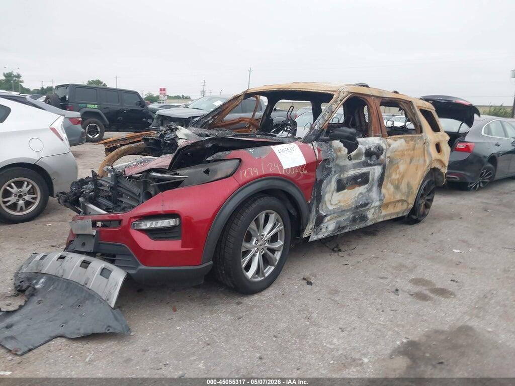 1FMSK7DH3MGB31279 2021 FORD EXPLORER photo no. 2
