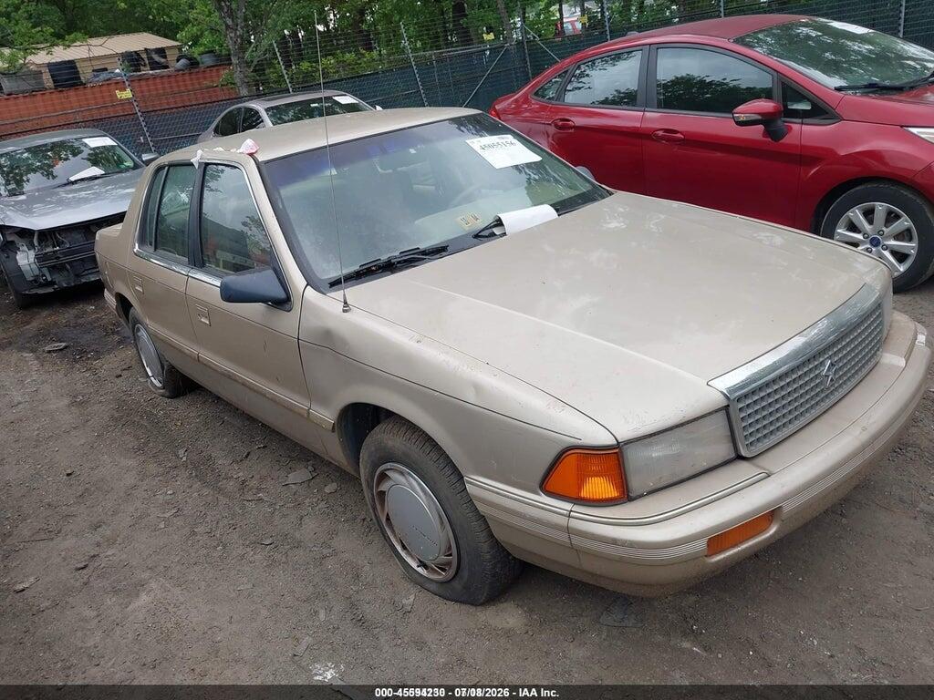 1992 PLYMOUTH ACCLAIM 1P3XA46K9NF182443