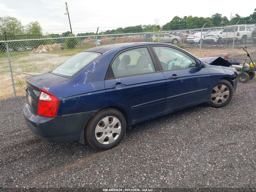 KNAFE121565314422 2006 KIA SPECTRA photo no. 4