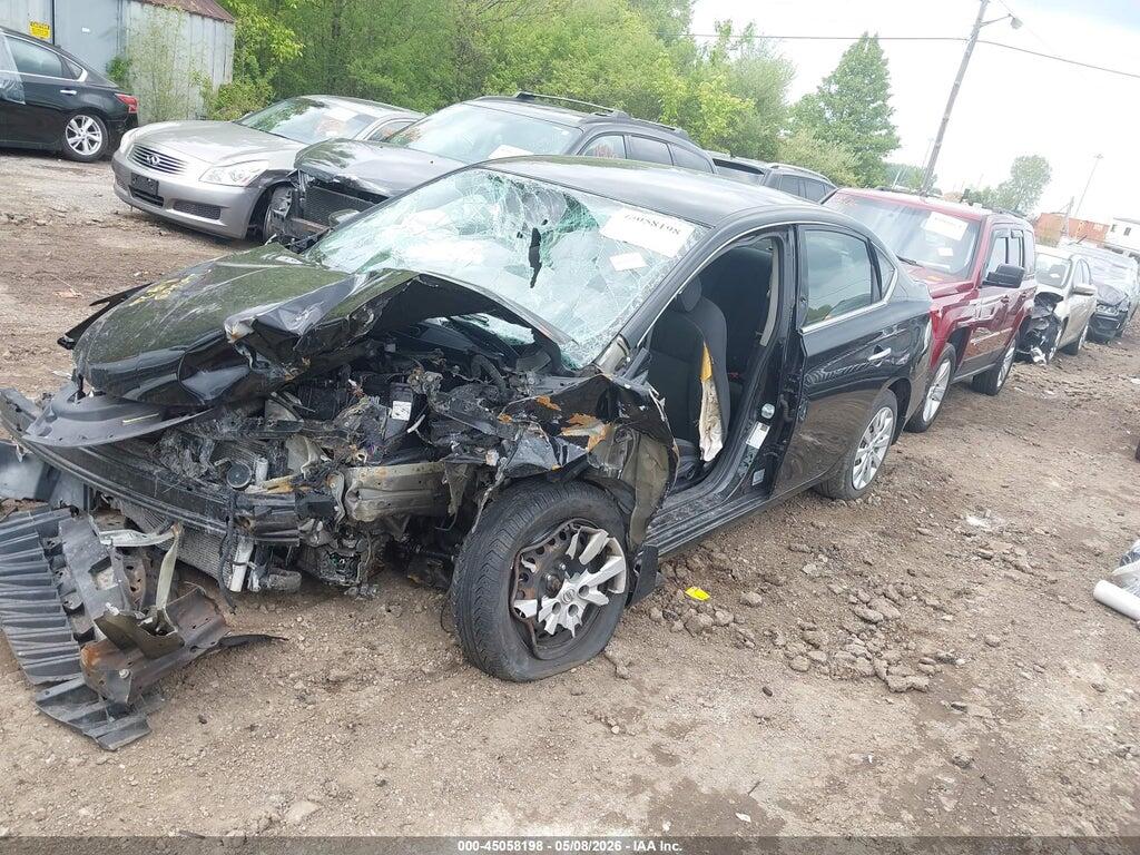 3N1AB7AP5GY334319 2016 NISSAN SENTRA photo no. 2
