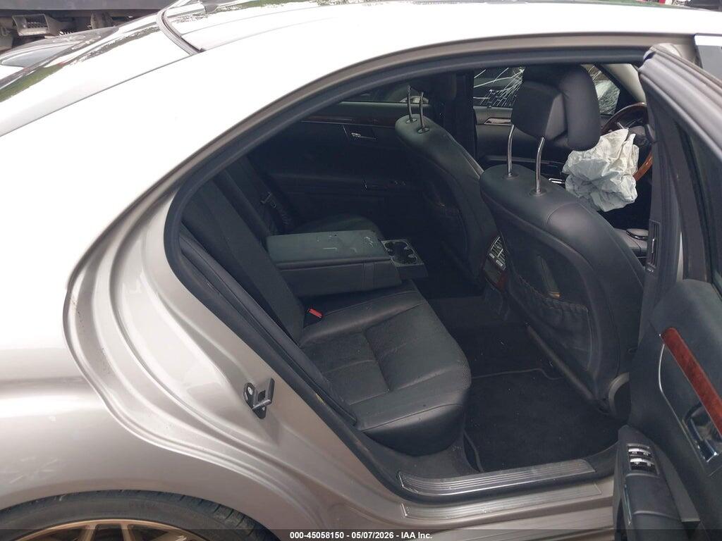 WDDNG86X39A261947 2009 MERCEDES-BENZ S 550 photo no. 8