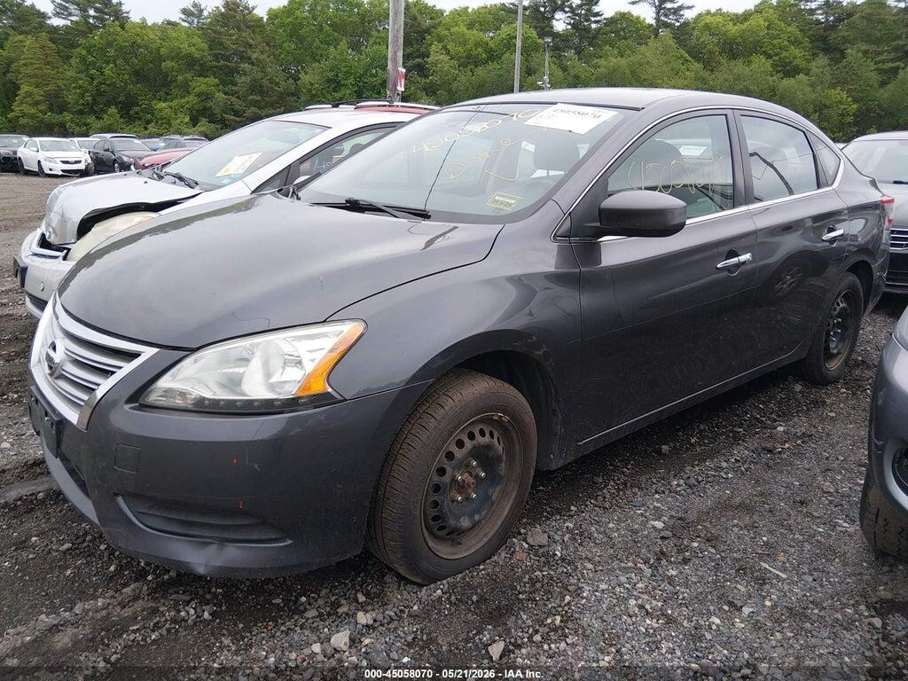 3N1AB7AP6FY263386 2015 NISSAN SENTRA photo no. 2