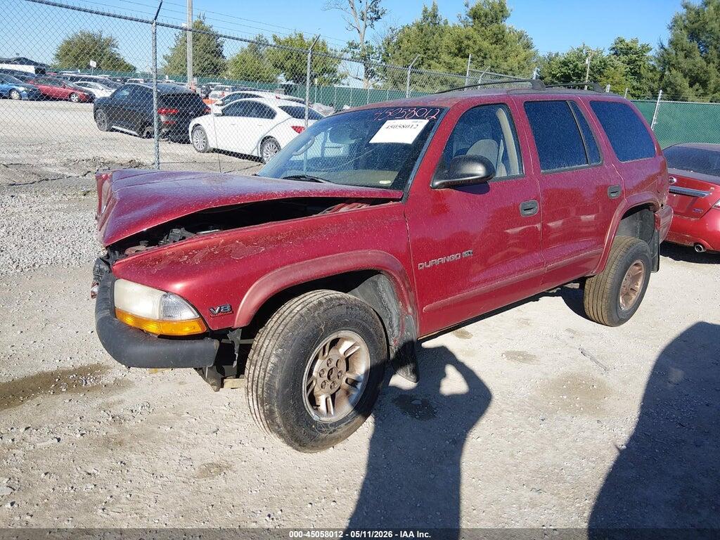 1B4HS28N5YF100609 2000 DODGE DURANGO photo no. 2