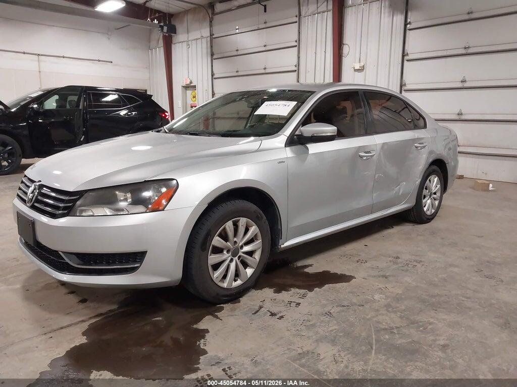 1VWAH7A36EC022747 2014 VOLKSWAGEN PASSAT photo no. 2