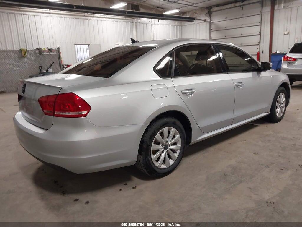 1VWAH7A36EC022747 2014 VOLKSWAGEN PASSAT photo no. 4