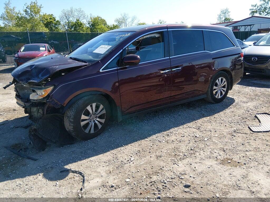 5FNRL5H6XFB100928 2015 HONDA ODYSSEY photo no. 2