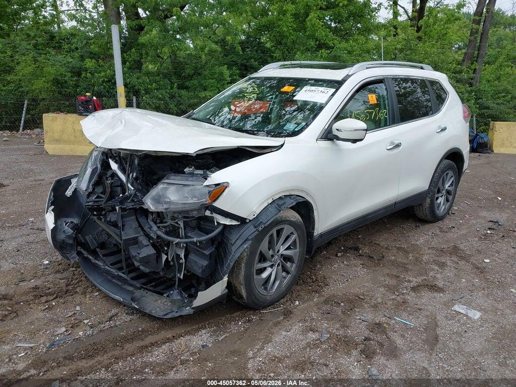 5N1AT2MVXFC855174 2015 NISSAN ROGUE photo no. 2