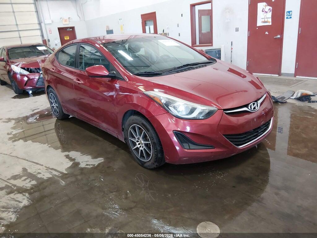 5NPDH4AE2EH536213 2014 HYUNDAI ELANTRA photo no. 1