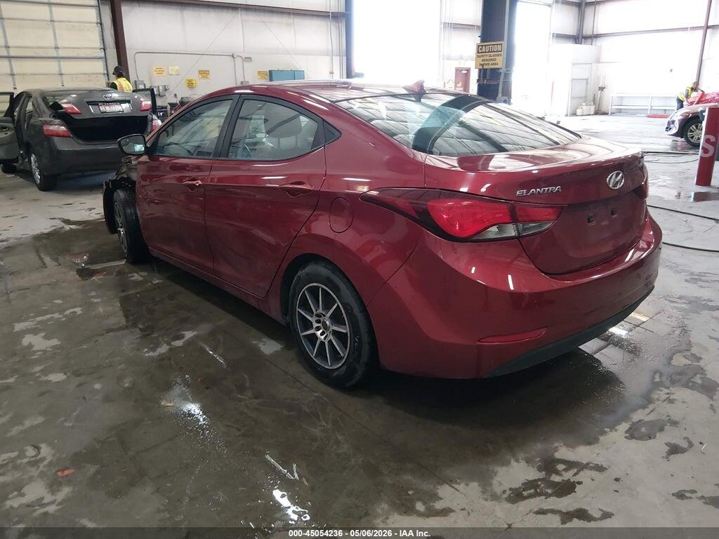 5NPDH4AE2EH536213 2014 HYUNDAI ELANTRA photo no. 3