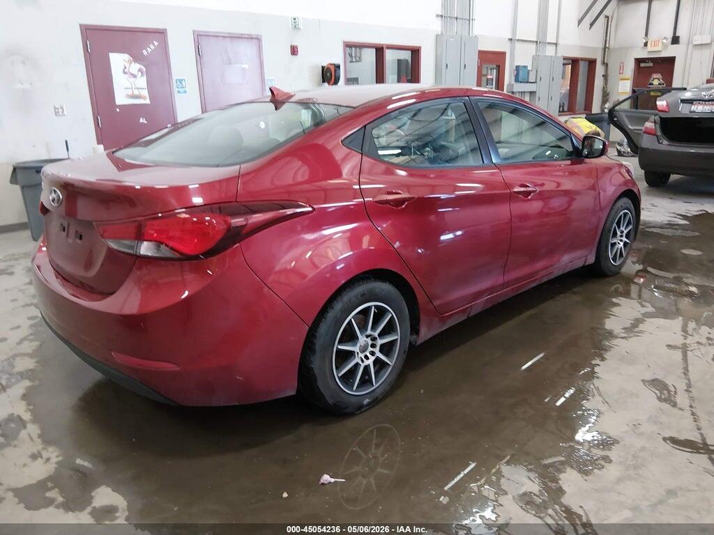 5NPDH4AE2EH536213 2014 HYUNDAI ELANTRA photo no. 4