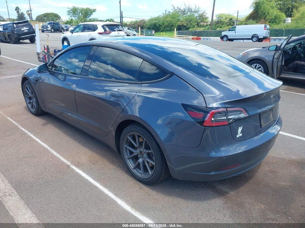 5YJ3E1EAXNF307254 2022 TESLA MODEL 3 photo no. 3