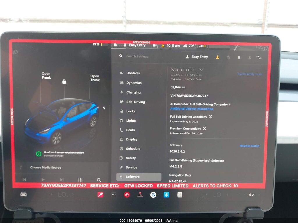 7SAYGDEE2PA187747 2023 TESLA MODEL Y photo no. 7