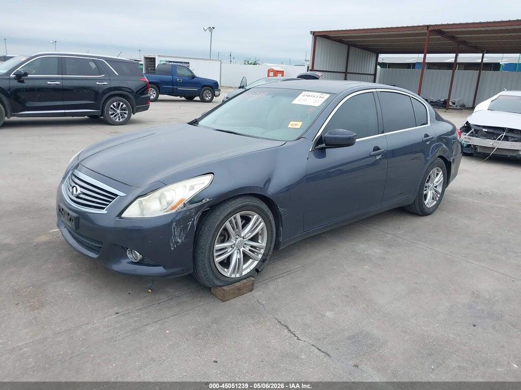 JN1CV6AP5DM303483 2013 INFINITI G37 photo no. 2