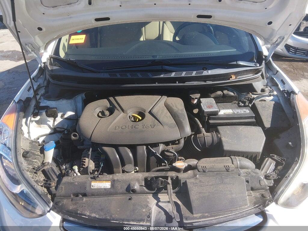 5NPDH4AE7CH110580 2012 HYUNDAI ELANTRA photo no. 10