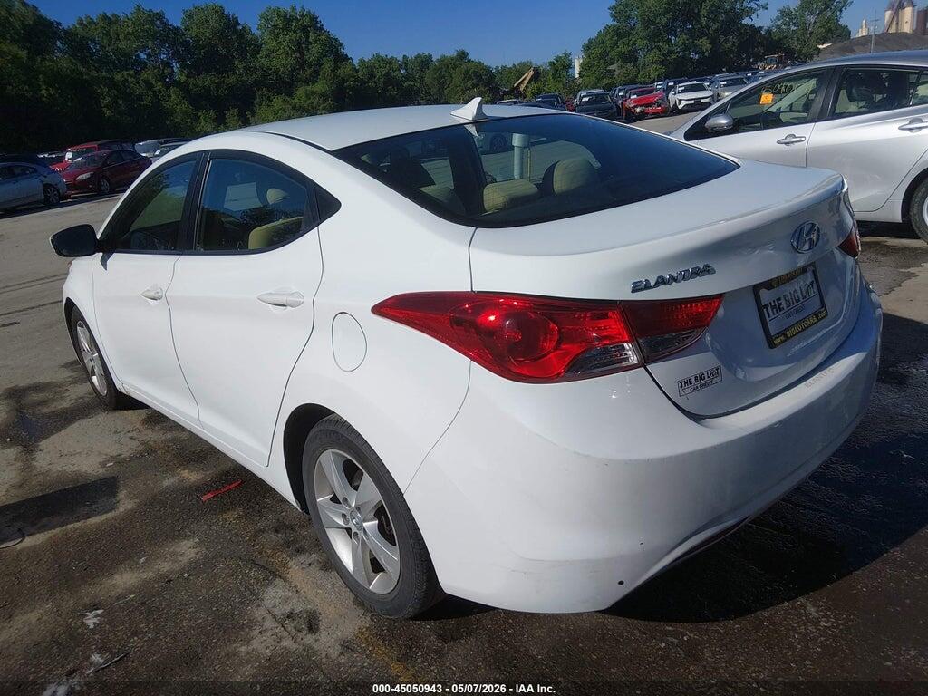 5NPDH4AE7CH110580 2012 HYUNDAI ELANTRA photo no. 3