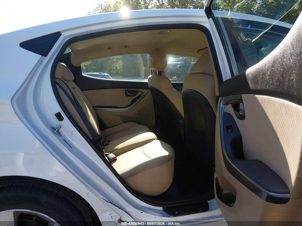 5NPDH4AE7CH110580 2012 HYUNDAI ELANTRA photo no. 8