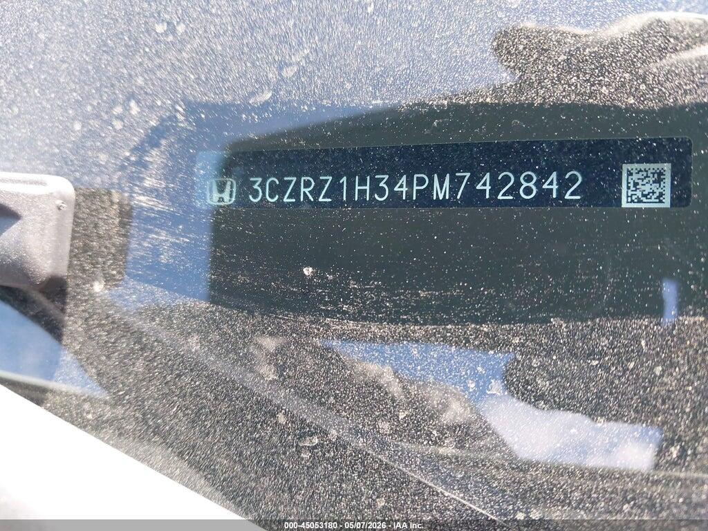 3CZRZ1H34PM742842 2023 HONDA HR-V photo no. 9