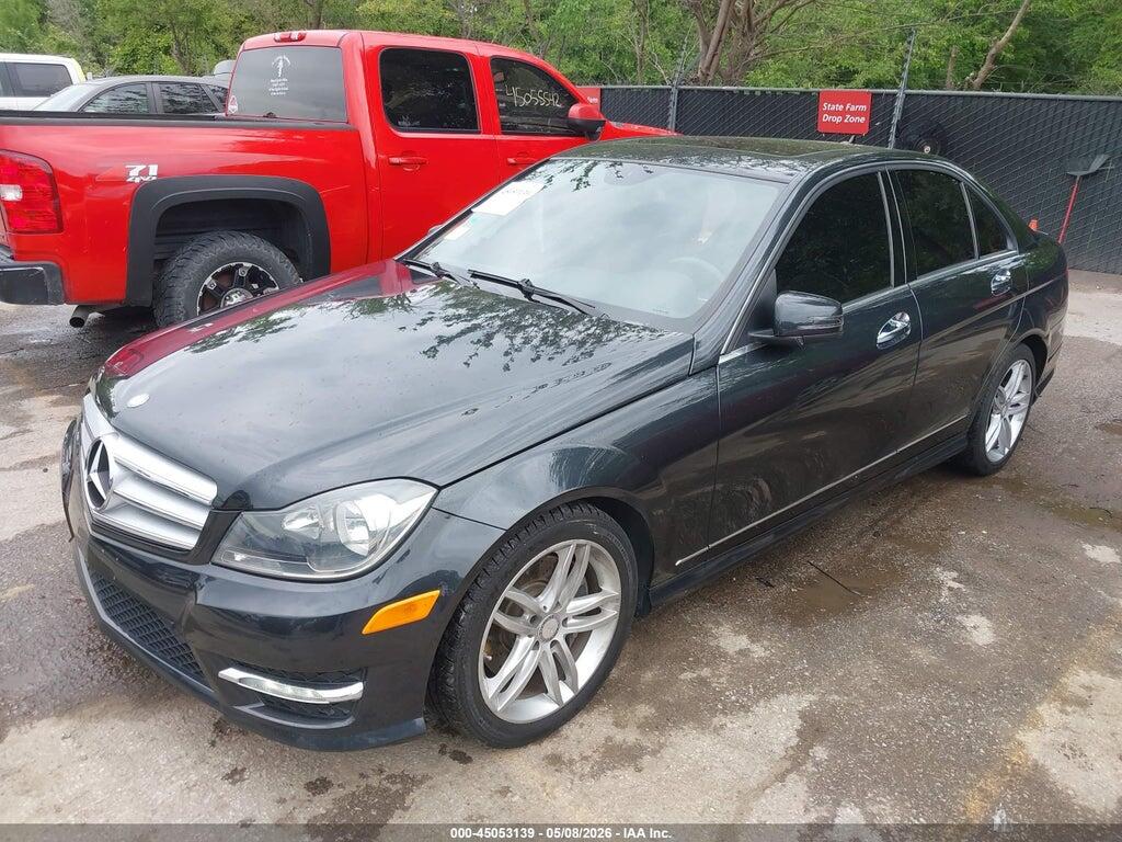 WDDGF8AB6DG076904 2013 MERCEDES-BENZ C 300 photo no. 2