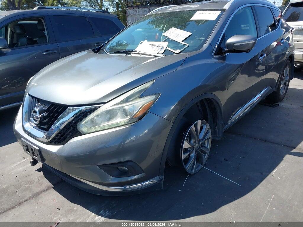 5N1AZ2MG2FN206800 2015 NISSAN MURANO photo no. 2