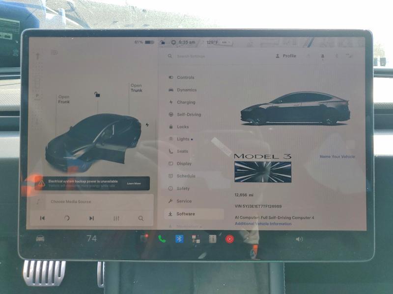 2026 TESLA MODEL 3 — Фото 9 из 14