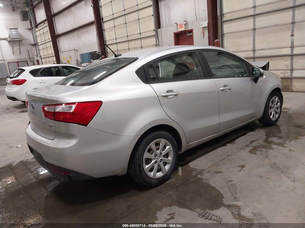 KNADM4A37C6083902 2012 KIA RIO photo no. 4